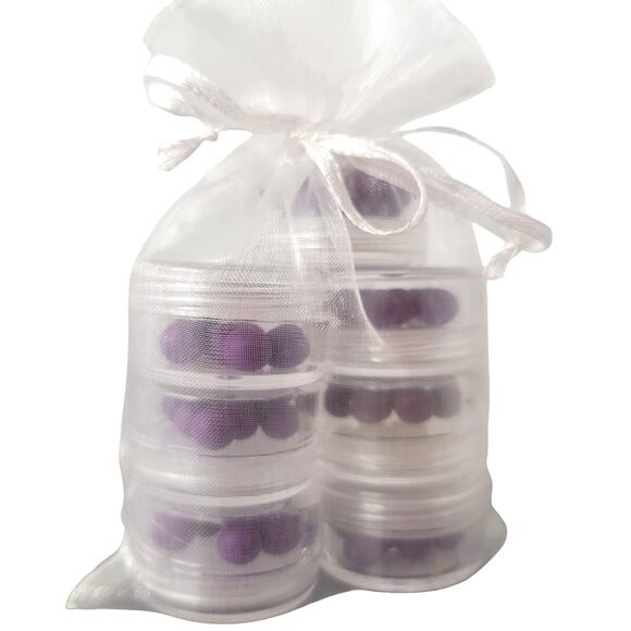 Heart-Shaped Diffuser Necklace Locket, Assorted Scent Spheres Aromatherapy Beads - Picture 6 of 16